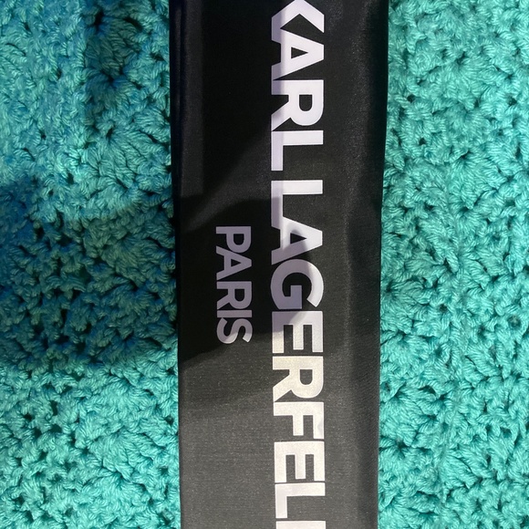 Karl Lagerfeld Paris Savoie Monagram Leather Tote Nwt - Picture 9 of 11